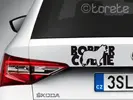 Nálepka Border Kolie | Typ: Černá
