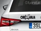 Nálepka Čivava | Typ: Černá