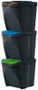 SORTIBOX 3 x 25 l | Černá