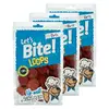 3x Brit Let's Bite! Loops (à 80 g)