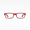 Nedioptrické brýle k PC - obdélníkový tvar | Bordó