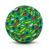 Buba Bloon - míč zelený s barevnýma kostkama