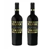 2 červená vína Primitivo Salento "PepeNero" IGT 2016