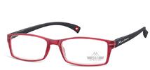 Dioptrické brýle Montana | Velikost: +1,00 | Červená