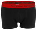 Pánské bavlněné boxerky Vincent Creation | Velikost: S | S červenou gumou