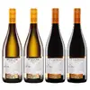 4× 0,75 l vína (2 lahve bílého a červeného)