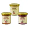 Mix bestsellerů (fazolová s chilli, celerová s mandlemi, řepová s vlašskými ořechy)