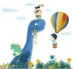 Dětské samolepky na zeď - Brontosaurus