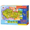 Puzzle mapa Česká republika, 120 dílků + 14x kvíz