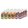 8× matcha, 8× aronia, 8× mango