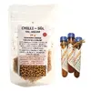 3x chilli (mleté): Habanero Árbol, Habanero Chocolate, Habanero Jaguár + 1x chilli sůl Jaguár