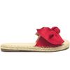 Dámské pantofle s mašlí | Velikost: 36 | Červená