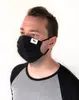 Pánská bavlněná rouška Kašmir – All black