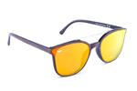 Hnědé brýle Kašmir Monaco M05 - skla oranžová zrcadlová