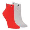 2x dámské ponožky šedá, červená 1529418 | Velikost: 35-38
