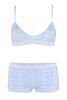 Sportovní souprava spodního prádla Olga | Velikost: M | Světle modrá