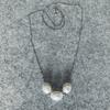 Náhrdelník se 3 perlami Ag 925/1000 | Bílá