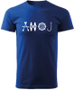 Vodácké tričko "ahoj" | Velikost: XS | Modrá
