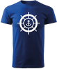 Vodácké tričko s kormidlem | Velikost: XS | Modrá