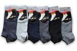 6 párů bavlněných kotníkových ponožek – 3 barvy | Velikost: 39-42