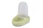 Plastová miska se zásobníkem na vodu či granule (zelená) | Objem: 3 000 ml