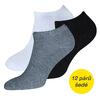 12 párů dámských ponožek - Mix | Velikost: 35–38