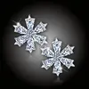 Náušnice La Diamantina Crystal Snowflake