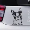 Nálepka Bostonský terier | Černá