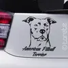 Nálepka Americký pitbulteriér | Černá
