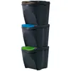 SORTIBOX 3 x 25 l | Černá