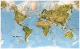 Zeměpisná mapa světa CE20, 198 x 122 cm