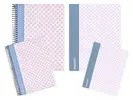 Školní set Smooth – růžová/modrá