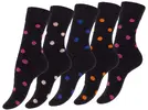Crazy Dot (5 párů) | Velikost: 35-38