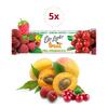 5 x ovocná tyčinka Dr. Light Fruit Klikva + malina