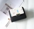 Peněženka s kvítky | Černá