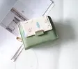 Peněženka s kvítky | Zelená