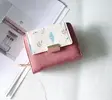 Peněženka s kvítky | Tmavě růžová