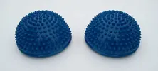 Balanční čočka 16 cm- masáž chodidel ježek - modrá