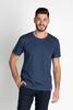 Pánské bavlněné triko CityZen, kulatý výstřih | Velikost: S | Modrá