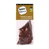 Bio hořká lámaná čokoláda s arašídy, 100 g