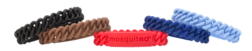 MosquitNo Náramek Classic se sponou uvolňující citronelovou vůni, 5 kusů, nastavitelná velikost