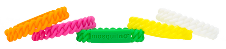 MosquitNo Náramek Summer se sponou uvolňující citronelovou vůni, 5 kusů, nastavitelná velikost