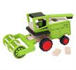 Dřevěné hračky: nakladač, bagr, traktor i jeřáb