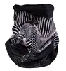 Multifunkční nákrčník vzor 138 zebra black | Černá