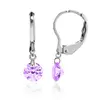 Náušnice Emotion Diamond | Fialová/Modrá