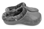 Pánské plné zateplené clogsy – šedá/šedá | Velikost: 41