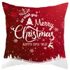 Červený potah na polštář – Merry Christmas
