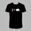 Pánské tričko "I love karavan" | Velikost: S | Černá