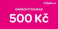 Dárkový poukaz do e-shopu Pilulka.cz v hodnotě 500 Kč