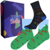 Dárkový set - 3 páry klasických ponožek Kolo | Velikost: 35-38